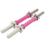 Rowland Harbor Pink 14.2" Dumbbell Handles: Durable, Adjustable, Standard Size. Fixed Price $49.99.