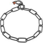 21" Herm Sprenger Dog Chain Check Collar Fur Saver S/steel Black Long Link 4MM. Fixed Price $35.00.