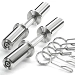 16 Inch Olympic Dumbbell Handles, 150LBS Weight Capacity Steel Handl.... Fixed Price $75.65.