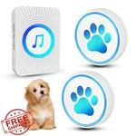 Yoiilifee White Wireless Dog Doorbell Potty. Fixed Price $62.99.