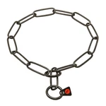 Herm Sprenger Black Stainless Steel Collar 51506 (57) - Long Link Fur Saver 1.... Fixed Price $59.03.