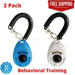 Dog Training Clicker Wrist Strap Pets Behavioral Cats Puppy Birds Horse. Fixed Price $6.28.