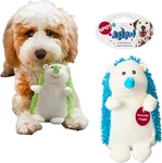 Gigglers Hedgehog Dog Toy With Sound Textured, Plush Shake And Wiggle. Fixed Price $21.99.