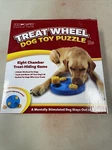 Outward Hound Treat Wheel Interactive Doy Toy Puzzle For Dogs, Large. Fixed Price $5.09.