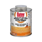 Oatey 32167 Oz Fast Set Plastic Orange Pipe Cement Adhesive. Fixed Price $44.36.
