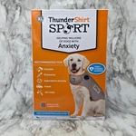 Thundershirt Sport Dog Anxiety Jacket Platinum With Orange Trim SPTGXL-T01. Fixed Price $20.85.
