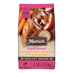 Merrick Healthy Grains Premium Dry Dog Food For Small 4 Pound (pack Of 1), -. Fixed Price $35.76.