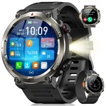 Military Smart Watch For Men(answer/make Calls),outdoor L, W50PRO-BLACK. Fixed Price $93.64.