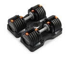Home Gym Strength Training Nordictrack 55 Lb Select-a Weight Dumbbell Pair. Fixed Price $618.99.