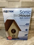 Nib Dogtek Sonic Bird House Bark Control For Outdoor Indoor. Fixed Price $18.00.