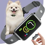 Nqqhnn Dog Bark Collar, Smart 5-15LBS Medium Large Gray. Fixed Price $32.63.