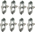 Fence Panel Clamps Chain Link Dog Kennel Pipe Frames 8 Set Wulankd. Fixed Price $44.59.