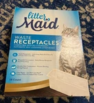 New Littermaid Waste Receptacles Sealable Kitty Cat Box 18 Count. Fixed Price $33.00.