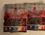 Lot Of 2 Pks Plato Original Real Strips Turkey & Cranberry Dog Treats, 3 Oz.. Fixed Price $10.80.