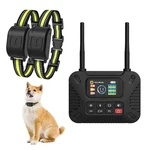 Weuyuy Wireless Dog Fence System Lcd Remote - Adjustable Training Collar. Fixed Price $162.16.