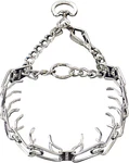 Chrome Plated Steel Training Prong Collar With Quick Release Snap For Dogs (21-2. Fixed Price $57.99.
