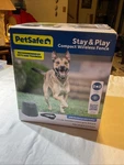 Petsafe Stay And Play Wireless Fence (PIF00-12917) Box Open. Fixed Price $190.00.
