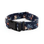 Prairie Blossoms Dog Collar 3/4 - 2 Inch Width, Flowers, Country, Training. Fixed Price $23.99.