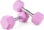 Portzon Weights Dumbbells Pink Colors Compatible With Standard, Light. Fixed Price $39.37.