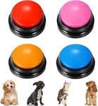 Voice Recording 4 Color, Dog Buttons For Communication Pet Red. Fixed Price $17.18.