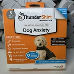 Thunder Shirt Wrap For Dog Anxiety Size Small Gray 15-25 Lbs Travel Crate. Fixed Price $12.99.