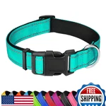 Pwod Reflective Dog Collar Adjustable Soft Padded Nylon Pet. Fixed Price $24.25.