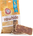 Arm & Hammer Rawhide Chips Beef Flavor Dental Fresh Breath Dogs (large). Fixed Price $10.00.
