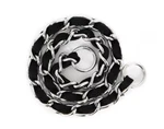 Petmate Comfort Chain Training Collar 3MMX22" Black Decrease Pet's Risk. Fixed Price $9.95.