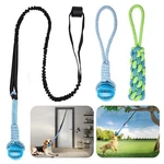 Dog Bungee Toyinteractive Tug Of War Toys Set With Tether Rope And Ball. Fixed Price $28.43.