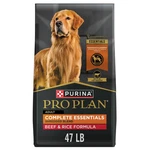 Purina Pro Plan Adult Shredded Blend Beef & Rice Formula Dry Dog Food, 47-LB Bag. Fixed Price $65.98.