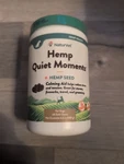 Naturvet Hemp Quiet Moments Calming Aid - 60 Soft Chews. New L5. Fixed Price $18.75.