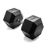 Hex Dumbbell 120 Lb Rubber Coated Single Chrome Handle Cap Barbell Weight. Fixed Price $369.99.