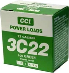 Cci 3C22, Dt Systems 100 Low Green Power Loads. Fixed Price $8.00.