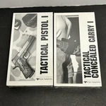 Tactical Pistol 1 & Concealed Carry Vhs Gunsite Training Video Tape Vtg New. Fixed Price $80.00.