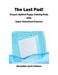 100CT 30X30" Pro Grade 5-LAYER Quilted Puppy Training Pads Scented-polymer Gel. Fixed Price $106.95.