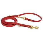 Multi Function 8FT Genuine Leather Hands Free Dog Training Leash For Puppy Sm.... Fixed Price $20.54.