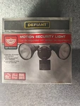 Defiant Motion Security Light New Open Box Complete 180 Black Dualbrite. Fixed Price $25.00.