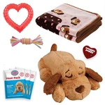 Smartpetlove Snuggle Puppy Starter Kit Calming Heartbeat Toy + 3 Heat Packs. Fixed Price $87.04.