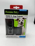 Premier Pet 1000 Ft. Dog Trainer Collar With Rechargeable Battery 9943. Fixed Price $19.99.