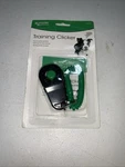 Dog Pet Trainer Hand Clicker With Wrist Loop Includes Training Guide. Fixed Price $11.99.