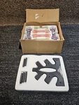 (qty 6) Cap Barbell 20LB Total Weight Neoprene Dumbbells With Rack SDN4SIS-20R. Fixed Price $49.00.