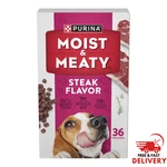 Purina Moist And Meaty Steak Flavor Soft Dog Food Pouches - 36 Ct. Pouch*. Fixed Price $21.45.