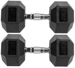 Rubber Encased Hex Dumbbell 45LB Pair Black SFDB-BLK45P Fitvids. Fixed Price $129.99.