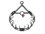 Sprenger Black Stainless Steel Ultra-plus Training Prong Collar W/ Center Plate. Fixed Price $60.00.