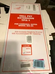 New Box TPX-1 Cardinal Pet Gates Tall Extension, Taupe 48 Wide By High. Fixed Price $29.99.