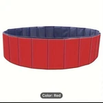 Gpct 48" Foldable Pet Bathing And Swimming Pool - Red (616043300078). Fixed Price $60.00.