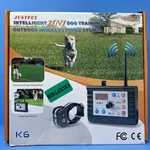 Justpet 2IN1 Dog Training Collar Wireless Fence System Rechargeable Trainer. Fixed Price $42.74.