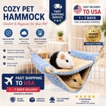 Fleece Hamster Hammock Small Pet Hanging Bed Warm Winter Cage Nest Sugar Glider. Fixed Price $18.99.