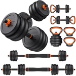 Feierdun DS2 Adjustable Dumbbells, 20/30/40/45/70/90LBS Free Weight Set With Con. Fixed Price $118.98.