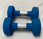 Gaiam Neoprene Dumbbells, Blue, 10 Lbs. Set Of Two Hand Weights. Fixed Price $64.75.